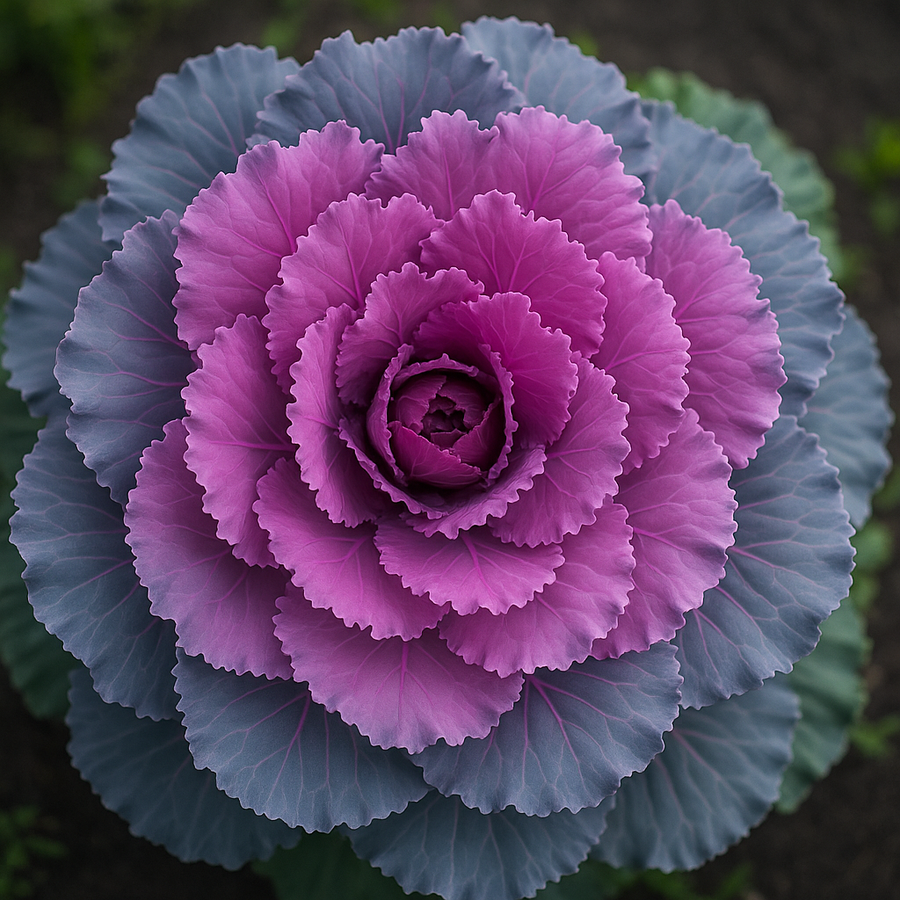 Autumn MIX Seeds - Flowering Vegetable Garden CABBAGE